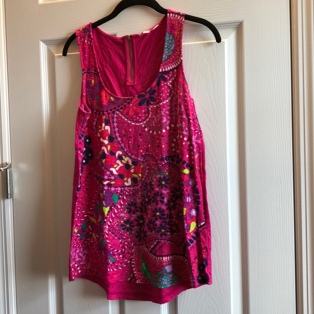 Lilly Pulitzer Cotton Swing Tank M